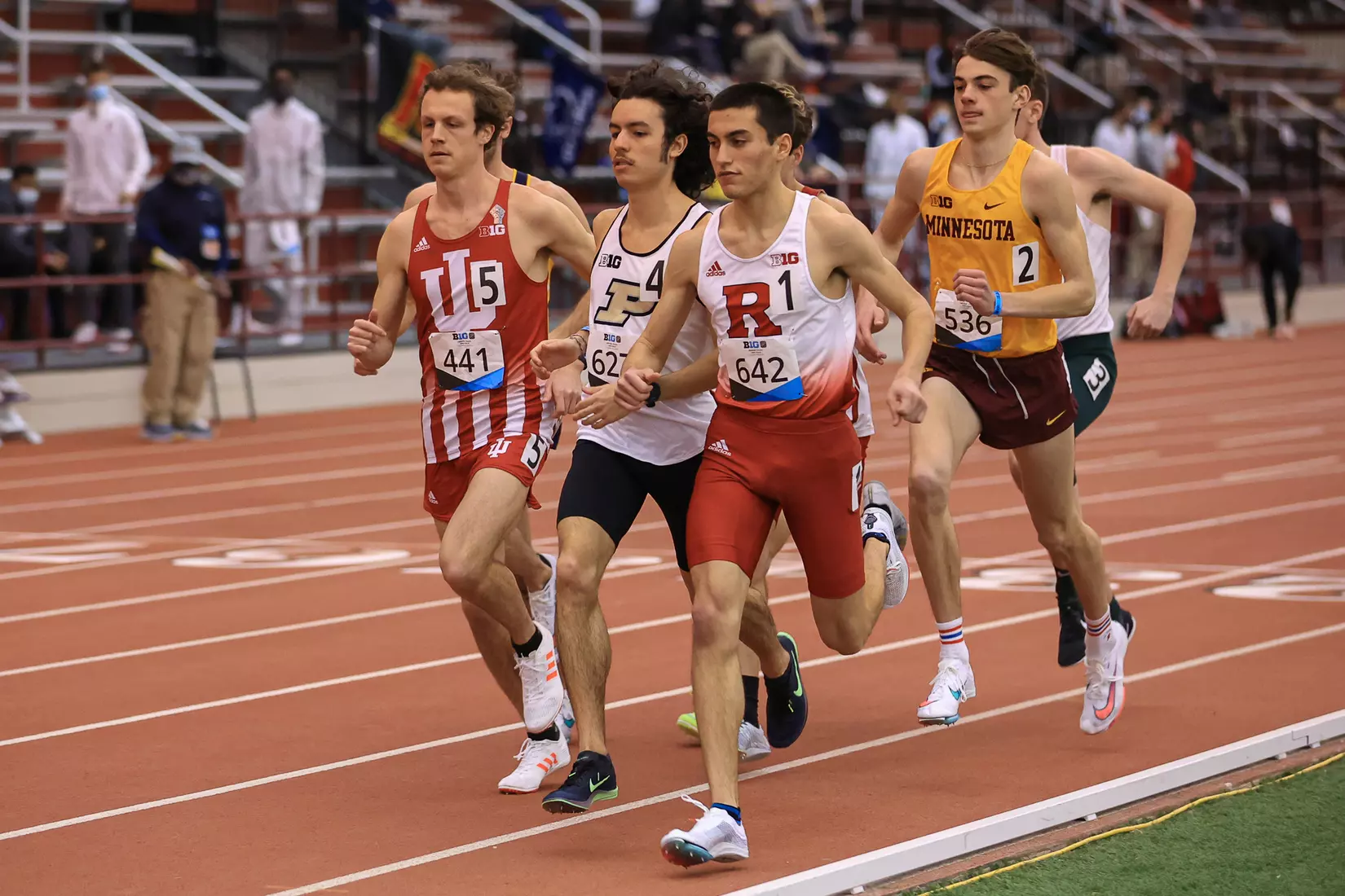 Rutgers track and field at the 2021 Big Ten Indoor Championships