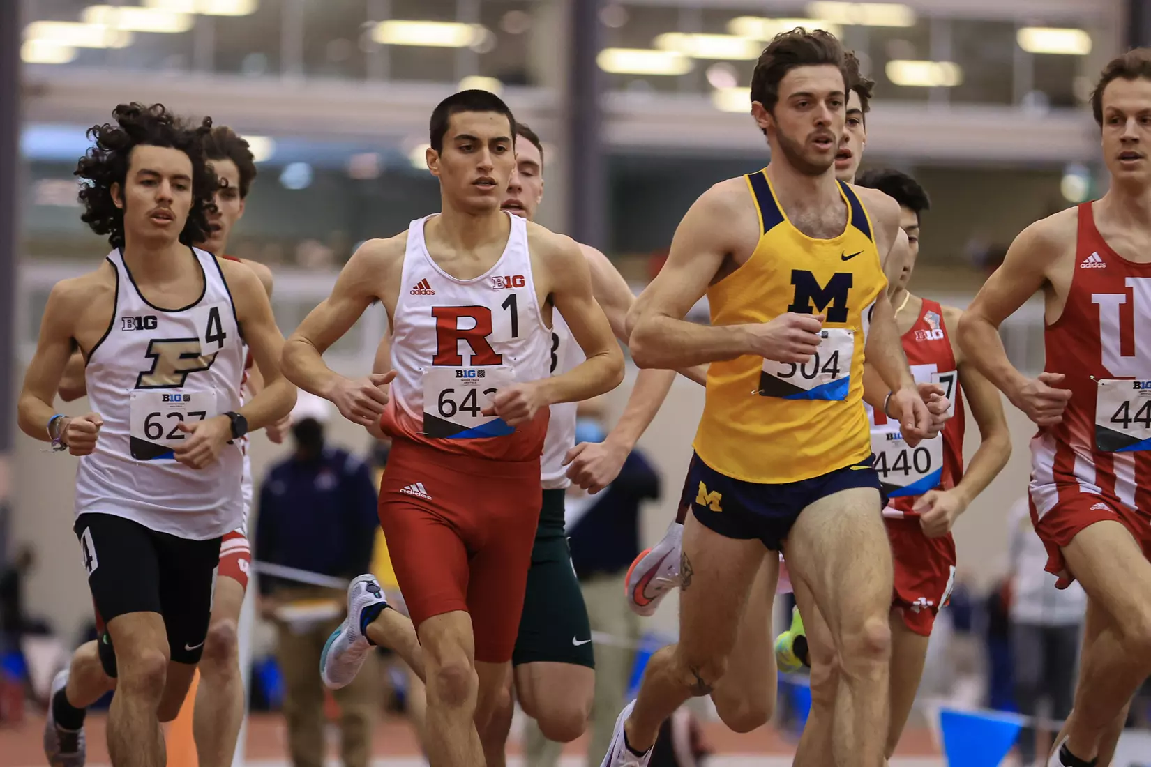 Rutgers track and field at the 2021 Big Ten Indoor Championships