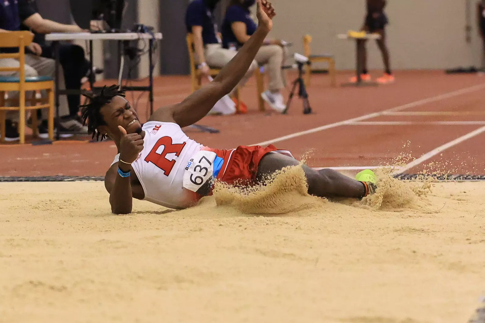 Rutgers track and field at the 2021 Big Ten Indoor Championships