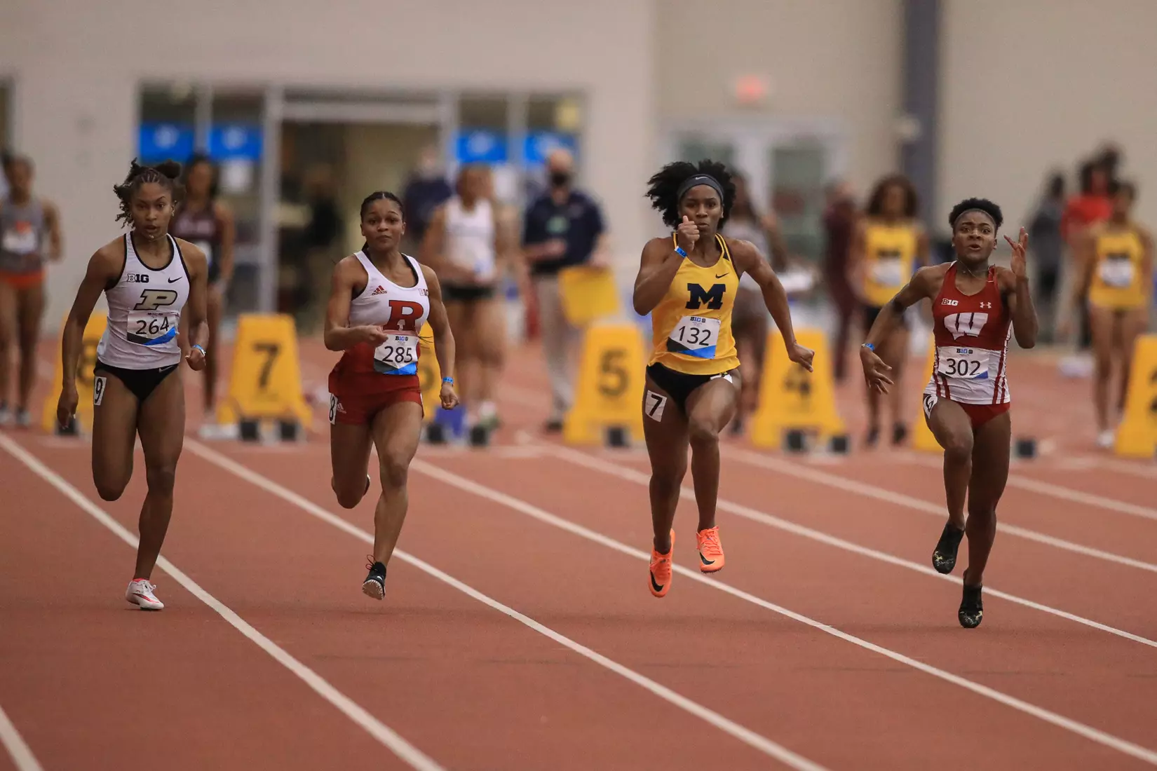 Rutgers track and field at the 2021 Big Ten Indoor Championships