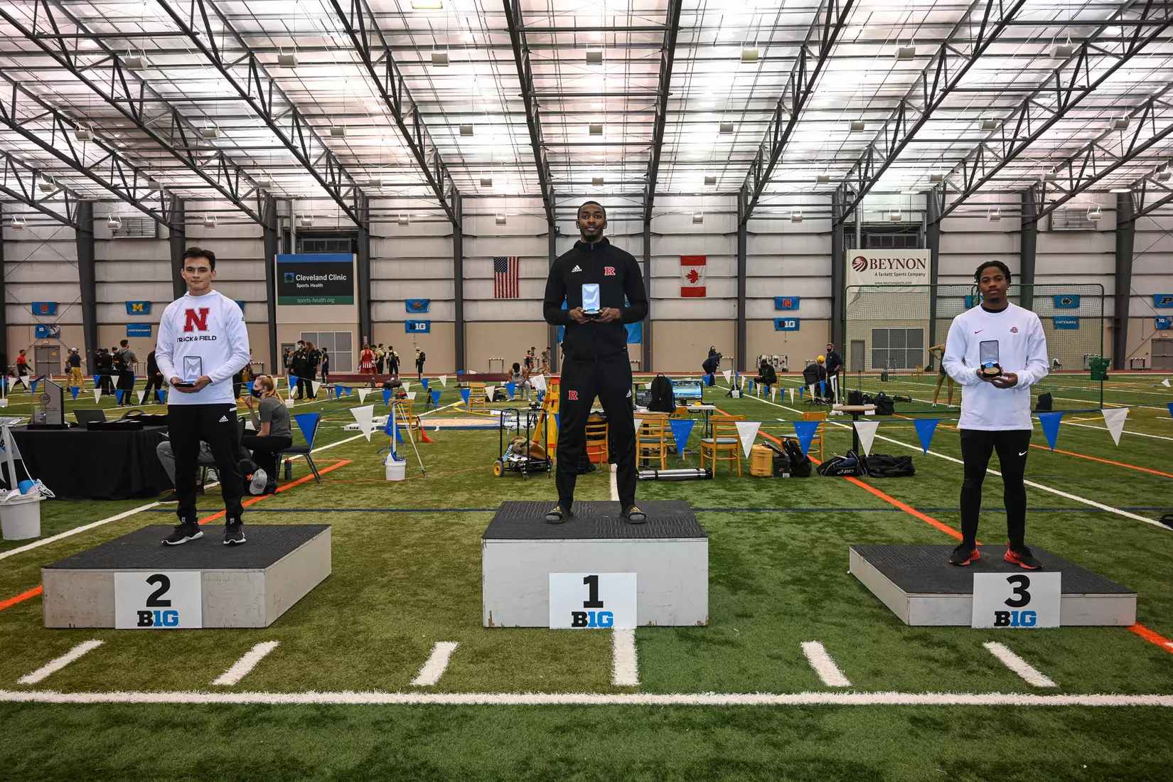 Rutgers track and field at the 2021 Big Ten Indoor Championships