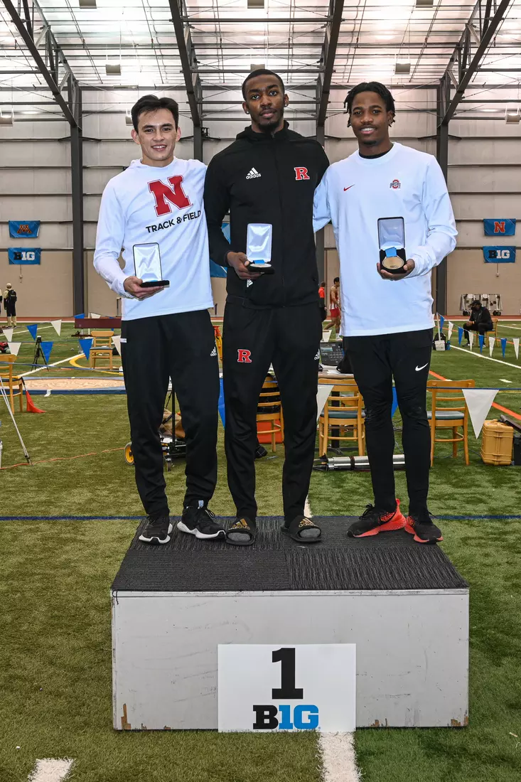 Rutgers track and field at the 2021 Big Ten Indoor Championships