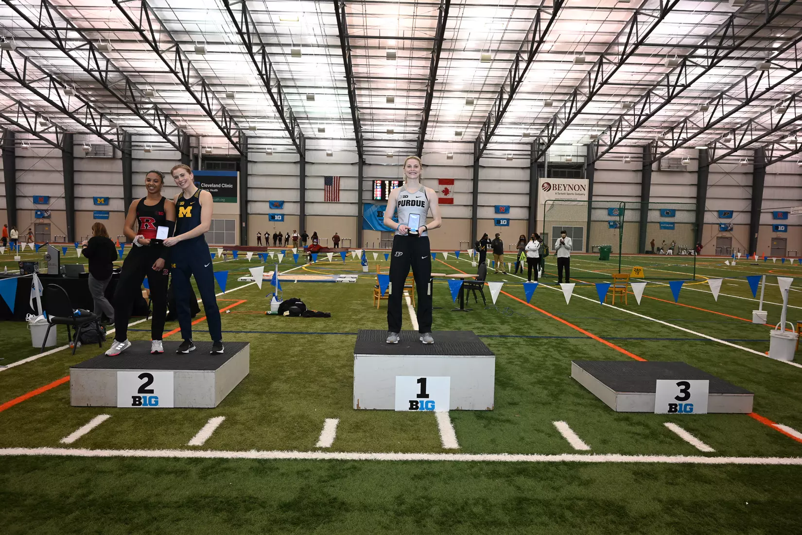 Rutgers track and field at the 2021 Big Ten Indoor Championships