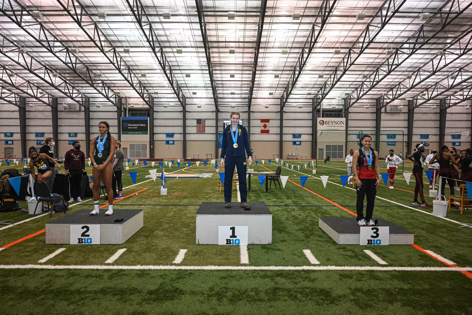 Rutgers track and field at the 2021 Big Ten Indoor Championships