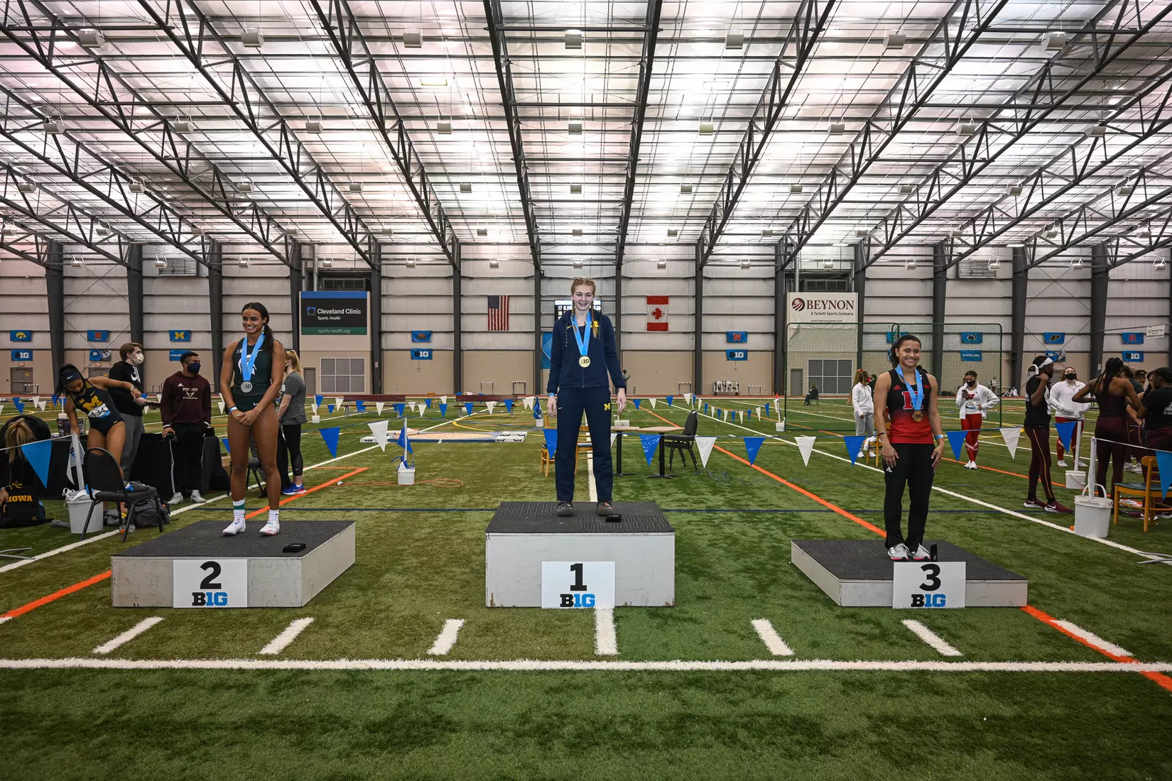 Rutgers track and field at the 2021 Big Ten Indoor Championships