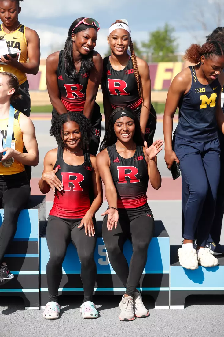 Women's 4x100 relay team - Sydney Hawkins, Shanelle Colmon, Ajae Alvarez-Tyler, Icisys Sadler