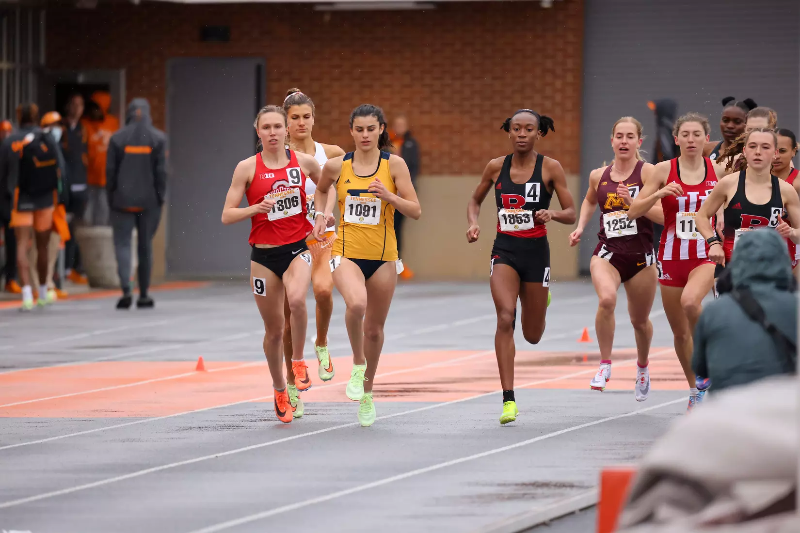 Rutgers competes during the Tennessee Relays at the Tom Black Track in Knoxville, Tenn.