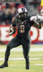 Josh Hicks rushed for 114 yards against Indiana.