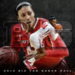 Betnijah Laney is the first Scarlet Knight to receive a weekly award from the Big Ten