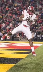 Leonte Carroo is the first player in Rutgers history to earn Big Ten First Team all-conference honors.