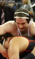 Redshirt junior Billy Smith went 2-0 with two pins Sunday in his first action since Nov. 2