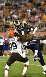 Kenny Britt had nine catches Sunday