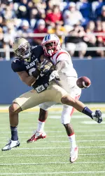 Fifth-year senior cornerback Gareef Glashen made the biggest one-year jump of his career in terms of production from last season to this one.