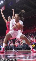 Betnijah Laney was named the Met Writers Player of the Week after earning B1G Player of the Week by both the conference & College Sports Madness