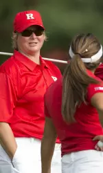 New Rutgers women's golf coach Kari Williams has the team off to a fast start in her first year on the job.