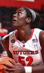 Members of the Rutgers women's basketball team took an icy bath on a hot Wednesday afternoon as part of the #Chillin4Charity Cold Water Challenge.