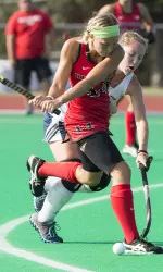 Katie Champion scored her 20th career goal Friday