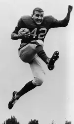 Austin was an All-American in both football and lacrosse