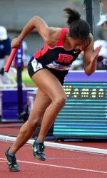 Gabrielle Farquharson was the top finishers out of 230 competitors in the 200m. She also helped the 4x400m relay team to second place.