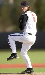 Campbell is set to make his first start on the mound on Tuesday (photo by Ben Solomon)