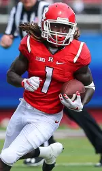 Grant had three touchdowns against Howard (photo by Ben Solomon)