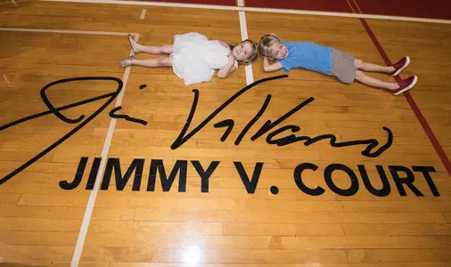 Jimmy V Court Dedication