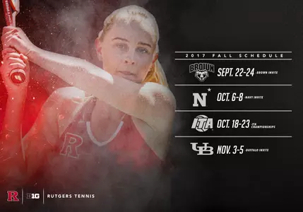 2017 Fall Tennis Schedule