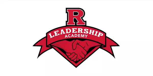 Rutgers Leadership Academy Logo WHITE