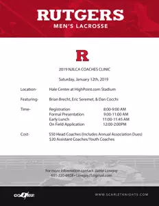 mlax clinic flyer