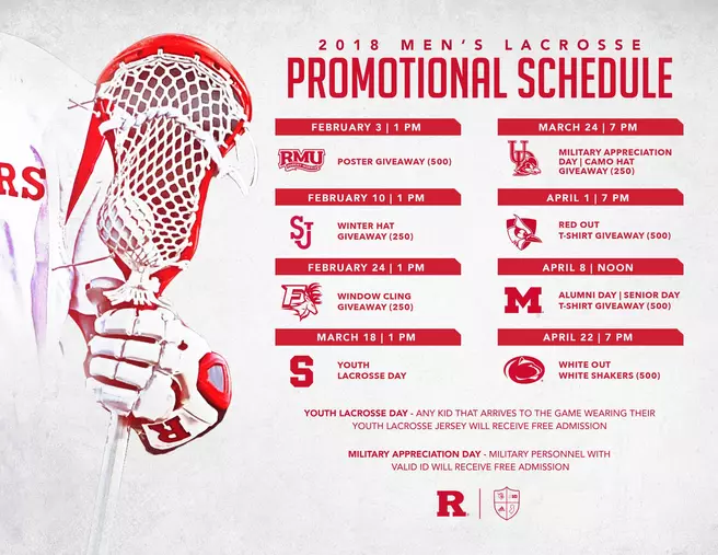 Rutgers Men's Lacrosse Promotions