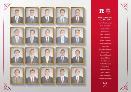 MLAX Academic All Big Ten 2018