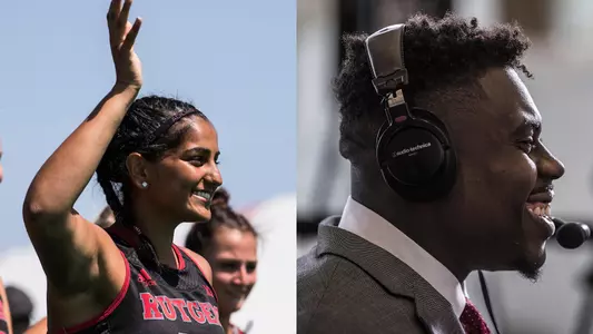 Big Ten Outstanding Sportsmanship Simrin Dhillon, Sebastian Joseph