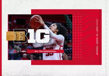 Stasha Carey B1G Honor Roll
