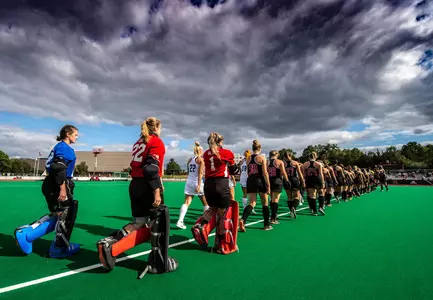 Field Hockey Walks onto Field