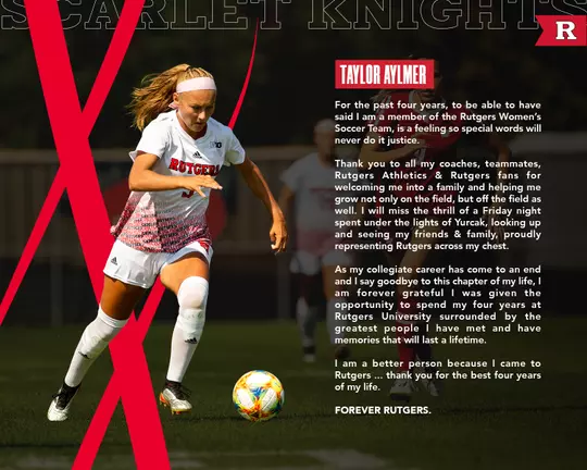 Taylor - Thank you, Rutgers
