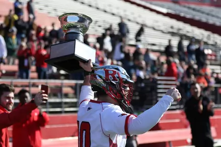 Edelmann with the Meistrell Cup