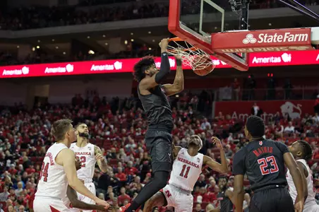 johnson nebraska dunk