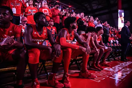 Pregame Starters on Bench