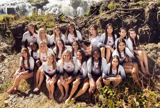 Rutgers Women's Gymnastics Team Photo