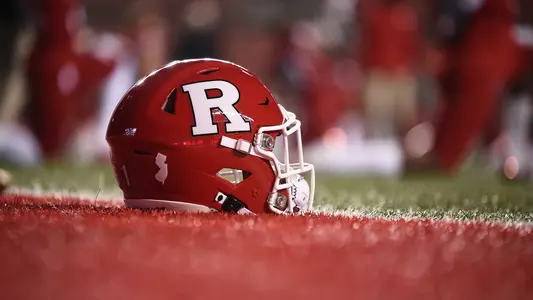 Rutgers Football Helmet Pregame