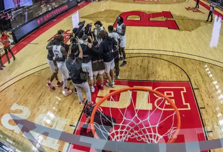 The Rutgers Scarlet Knights men’s basketball team take on Sacred Heart at the Rutgers Athletic Center in Piscataway, NJ on Wednesday night, November 25, 2020.(Ben Solomon/Rutgers Athletics)