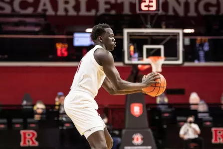 The Rutgers Scarlet Knights men’s basketball team take on Sacred Heart at the Rutgers Athletic Center in Piscataway, NJ on Wednesday night, November 25, 2020.(Ben Solomon/Rutgers Athletics)