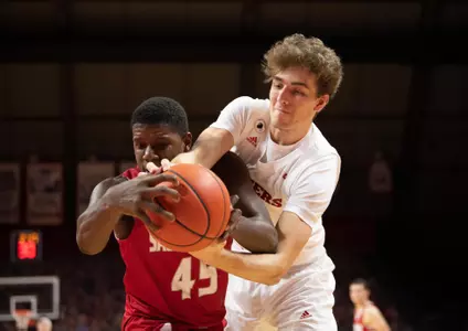 The Rutgers Scarlet Knights men’s basketball team take on Sacred Heart at the Rutgers Athletic Center in Piscataway, NJ on Wednesday night, November 25, 2020.(Ben Solomon/Rutgers Athletics)