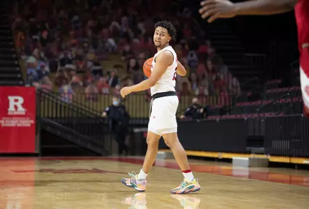 The Rutgers Scarlet Knights men’s basketball team take on Sacred Heart at the Rutgers Athletic Center in Piscataway, NJ on Wednesday night, November 25, 2020.(Ben Solomon/Rutgers Athletics)