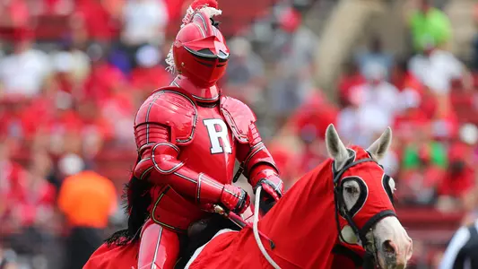 Scarlet Knight on Horse