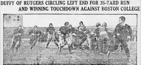 Rutgers Boston College 1919 Fenway Park