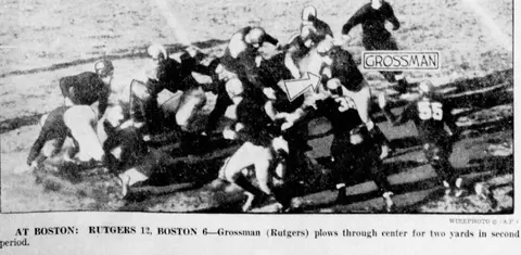 Rutgers Boston U 1935 Fenway Park