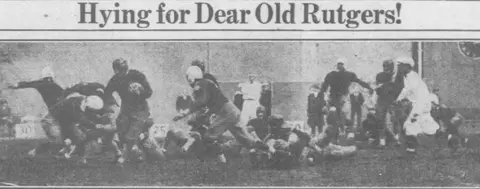 Rutgers Manhattan 1932 Jack Liddy Ebbets Field