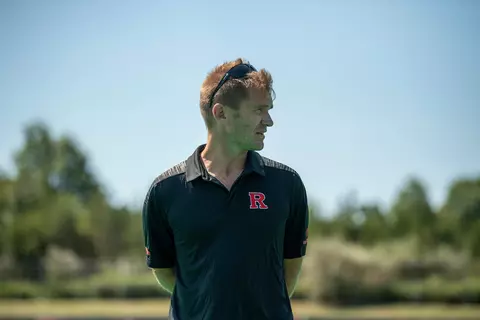 The Rutgers Scarlet Knights field hockey team take on Maine at Bauer Track & Field Complex on Friday August 30, 2019.(Ben Solomon/Rutgers Athletics)
