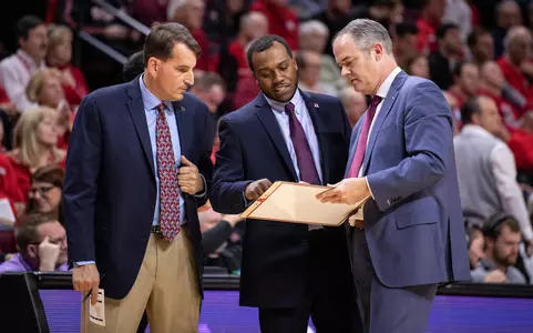 The Rutgers Scarlet Knights men’s basketball team take on UMass at the Rutgers Athletic Center in Piscataway, NJ on Friday, November 29, 2019.(Ben Solomon/Rutgers Athletics)